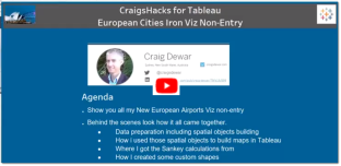 CraigsHacks for Tableau Iron Viz Europe NonEntry Link