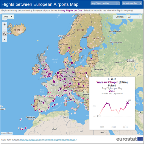 EuropeAirportCook1 Map